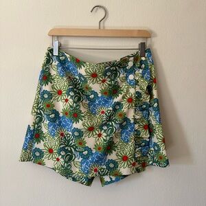 Tory Burch floral skort
